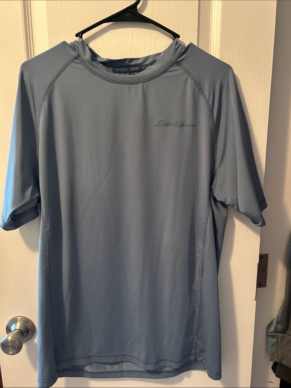 Eddie Bauer Men’s Dusty Blue Short-Sleeve Performance Tee